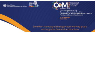 Breakfast meeting of the high-level working group on the global financial architecture