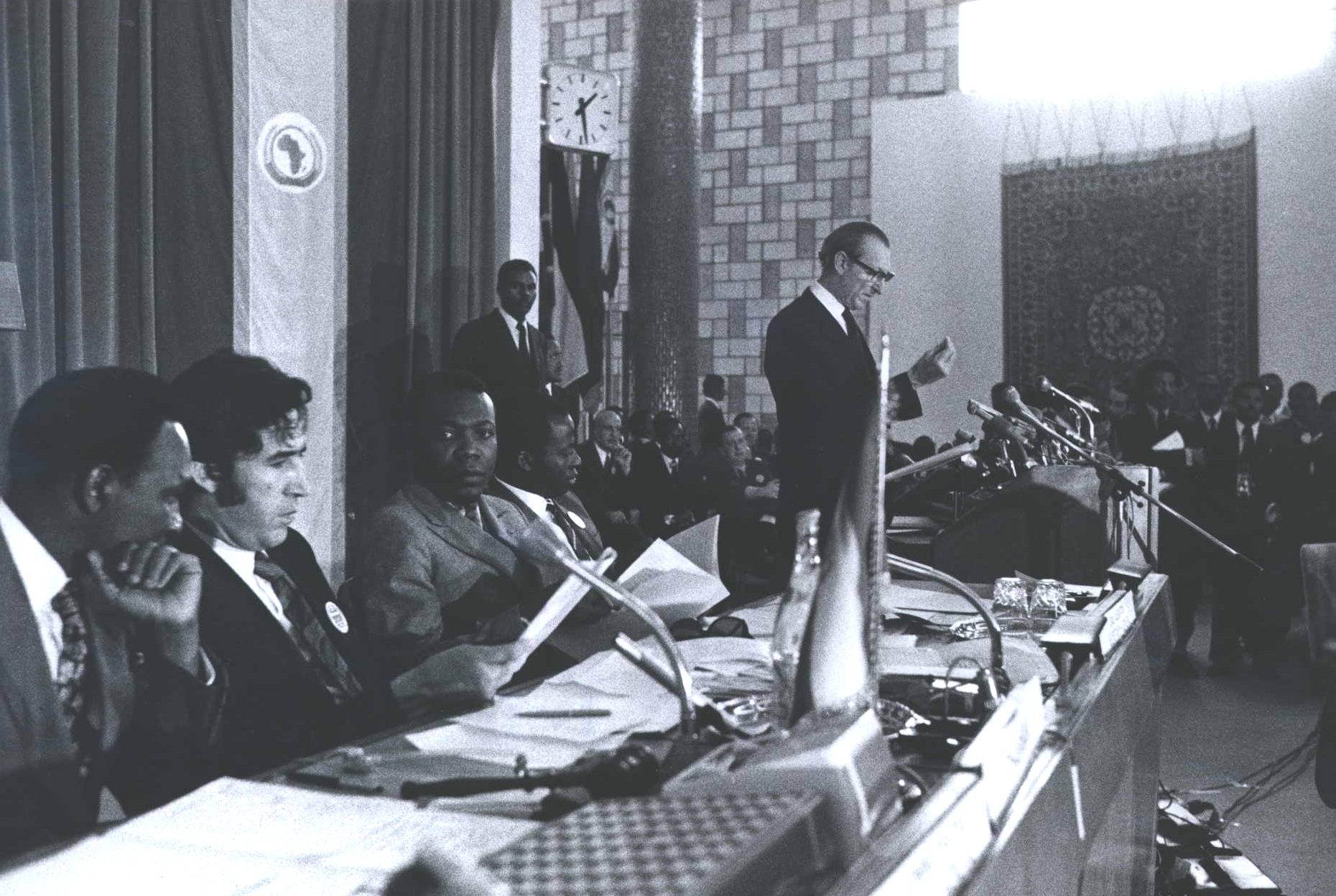 Photos historiques de l'Africa Hall