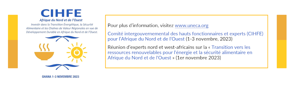 Comité intergouvernemental des hauts fonctionnaires et experts (CIHFE) des Bureaux de la CEA en Afrique du Nord et de l'Ouest