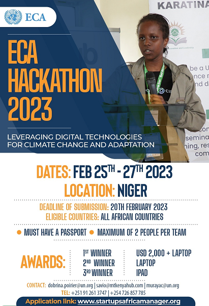 ECA Hackathon on leveraging digital technologies for climate change and adaptation