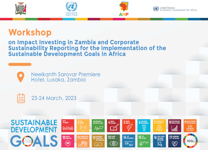 Workshop on impact investing in Zambia and corporate sustainability reporting for the implementation of SDGs in Africa