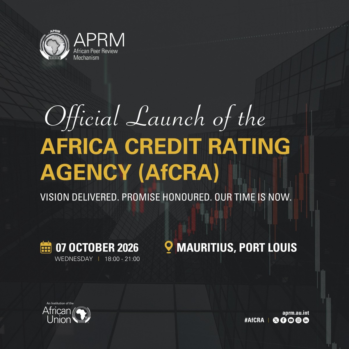 Official Launch of the Africa Credit Rating Agency (AfCRA)