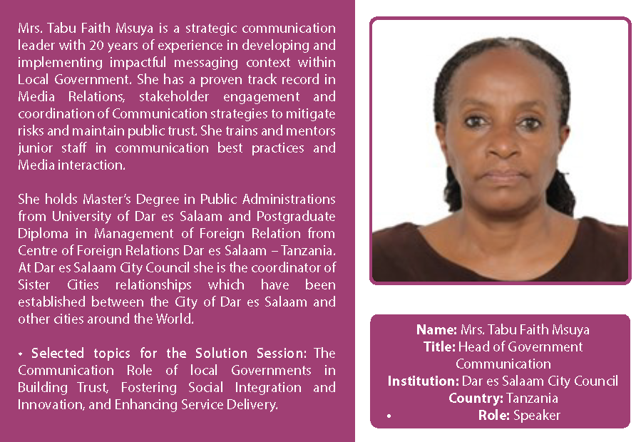 High-level dialogue on Unlocking the Power of Urbanization for Africa’s Social Development: Progress, Challenges, and Actions for the future