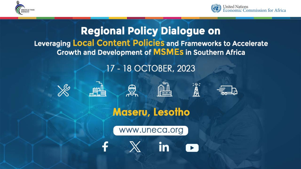 Leveraging Local Content Policies and Frameworks to Accelerate Growth and Sustainable Development of MSMEs in Southern Africa