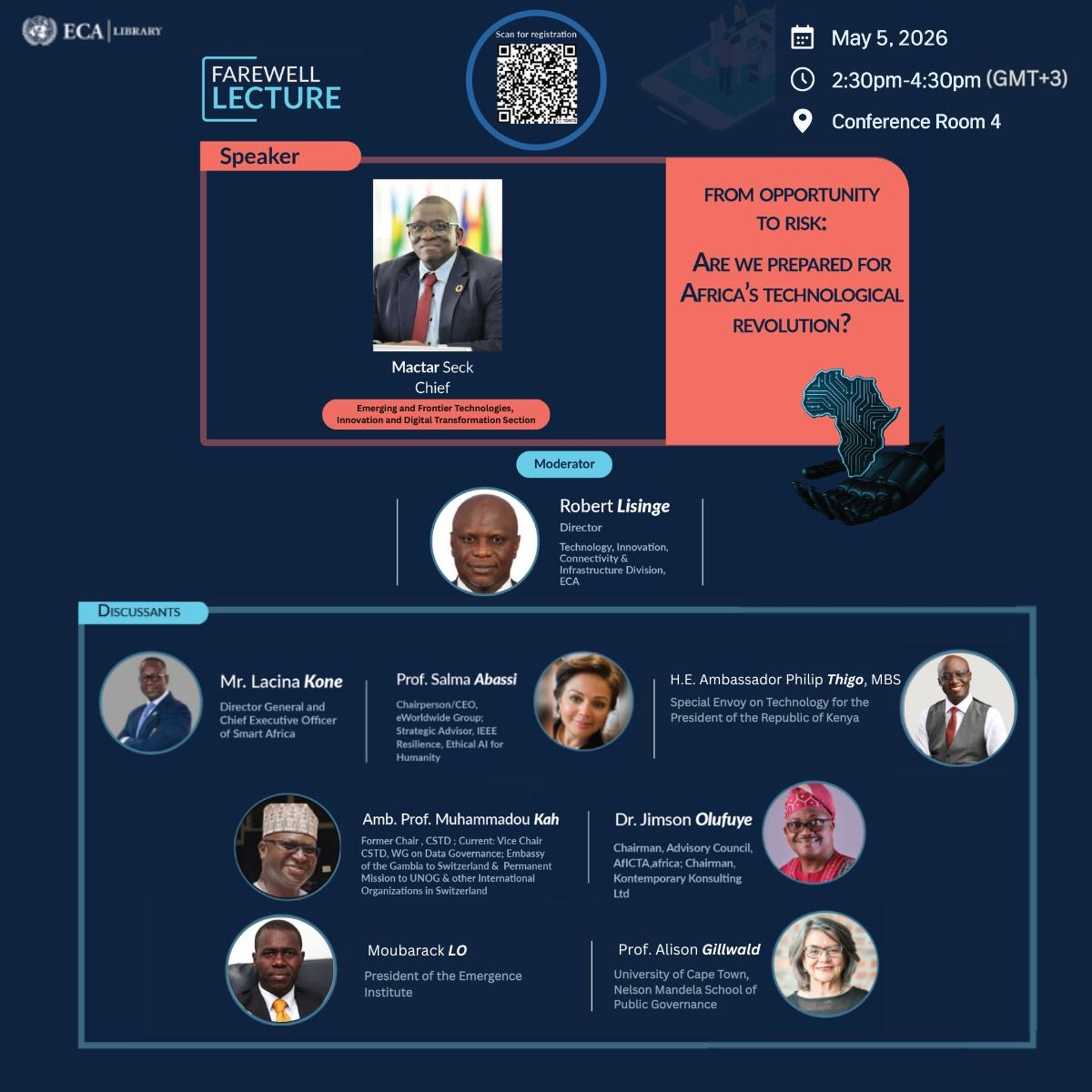 Farewell Lecture of Mactar Seck