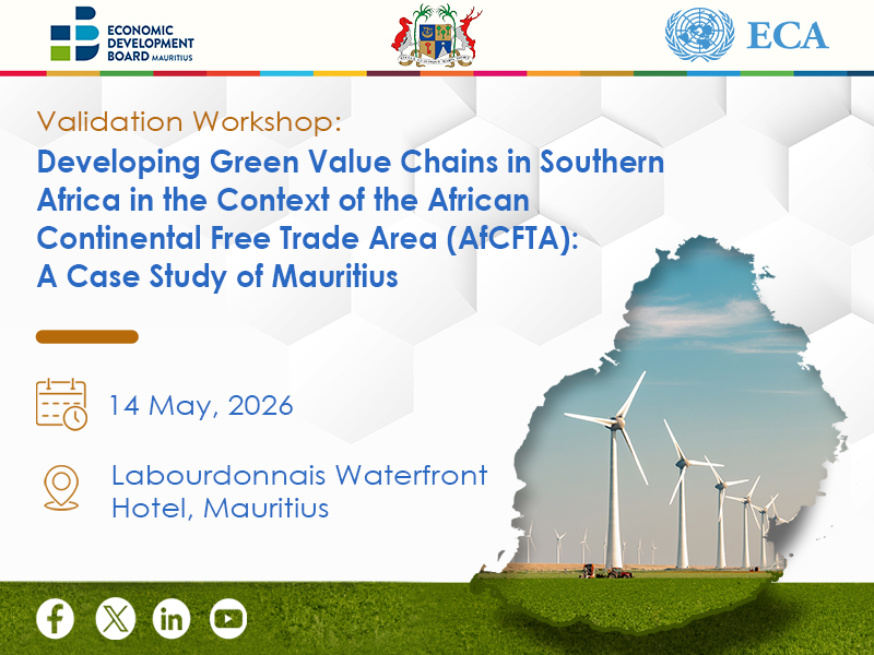 Developing Green Value Chains in Southern Africa in the Context of the African Continental Free Trade Area (AfCFTA): A Case Study of Mauritius 