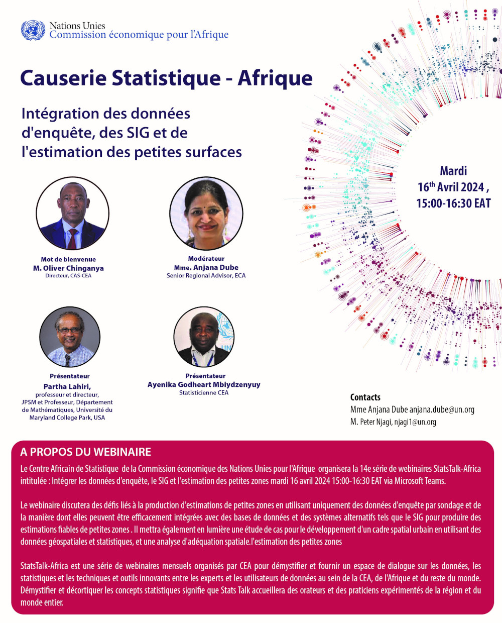 StatsTalk-Africa: Intégration Des Données d'Enquête, des SIG et de l'Estimation des Petites