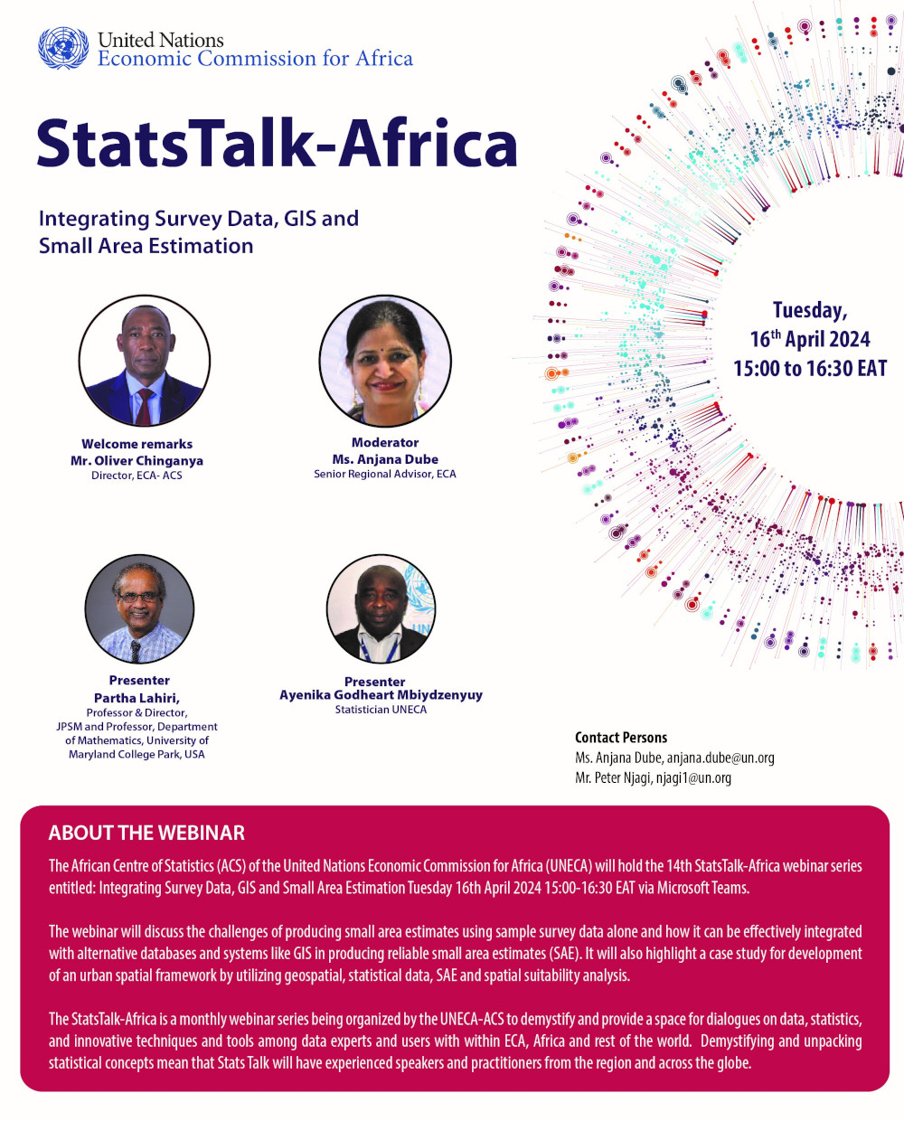StatsTalk-Africa: Integrating Survey Data, GIS and Small Area Estimation