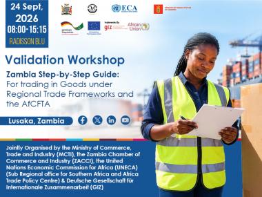 Validation Workshop: Zambia Step-by-Step Guide for Trading in Goods under the AfCFTA