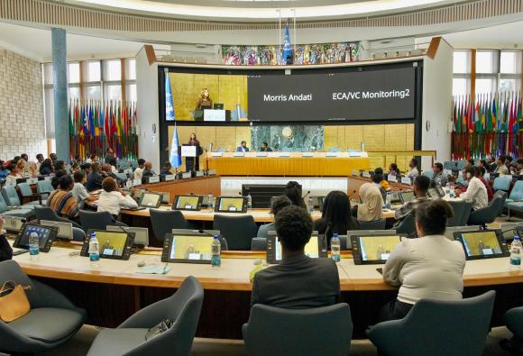Side event with students and other young people, organized by the United Nations Communications Group in Ethiopia