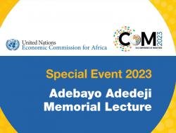 2023 Adebayo Adedeji Memorial Lecture