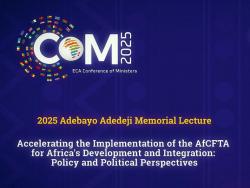 Adebayo Adedeji Memorial Lecture