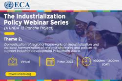 Industrialization Policy Webinar Series