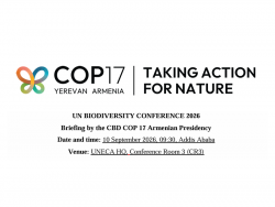 High-level briefing by the CBD COP 17 Armenian Presidency