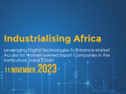 Leveraging Digital Technologies to Enhance Market Access for Women-owned Export Companies in the Horticulture Value Chain