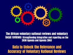 The African voluntary national reviews and voluntary local reviews