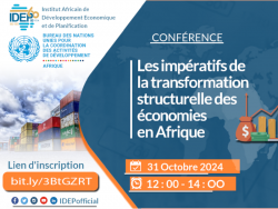 Les impératifs de la transformation économique en Afrique
