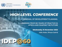 High level conference to celebrate the 60th anniversary of IDEP