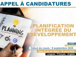 Cours en ligne sur la planification intégrée du développement