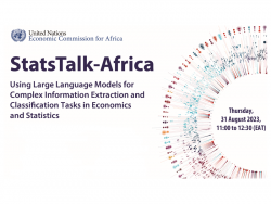 Série de webinaires StatsTalk-Africa - 31 August 2023
