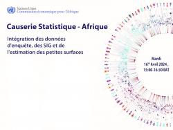 StatsTalk-Africa: Intégration Des Données d'Enquête, des SIG et de l'Estimation des Petites