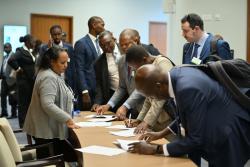 Ouverture du Forum sur le développement de la statistique en Afrique