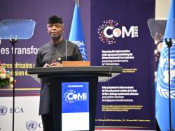 Adopter un développement axé sur le commerce – déclare l’ancien Vice-Président du Nigéria, M. Osinbajo