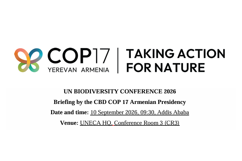 High-level briefing by the CBD COP 17 Armenian Presidency