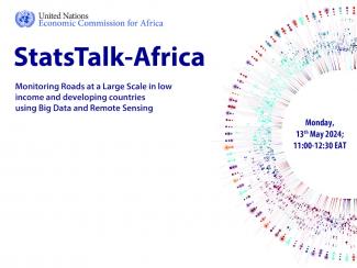 StatsTalk-Africa: Monitoring Roads at a Large Scale in low income and developing countries  using Big Data and Remote Sensing