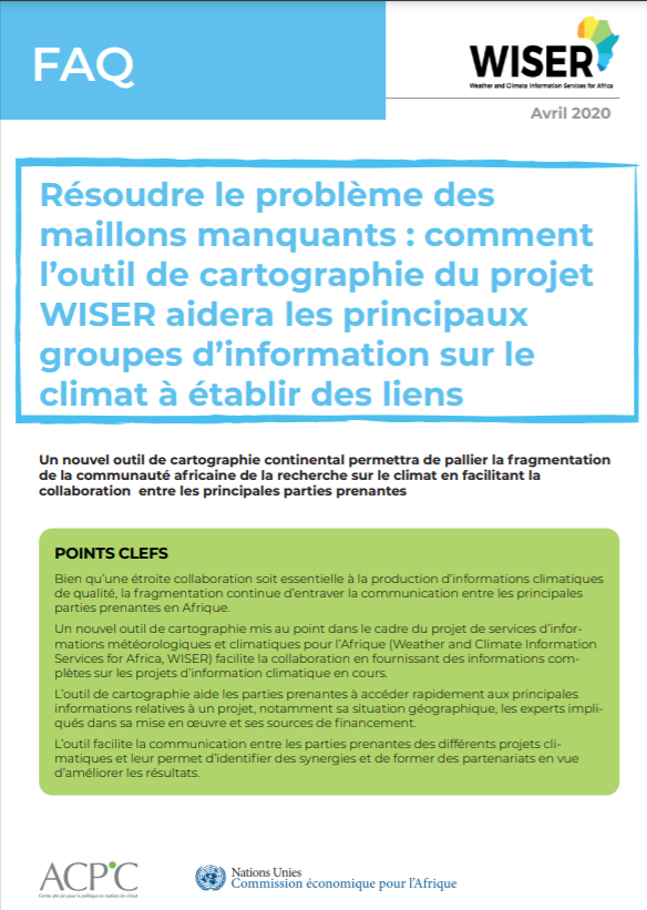 FAQ : Résoudre le problème des maillons manquants : comment l’outil de cartographie du projet WISER aidera les