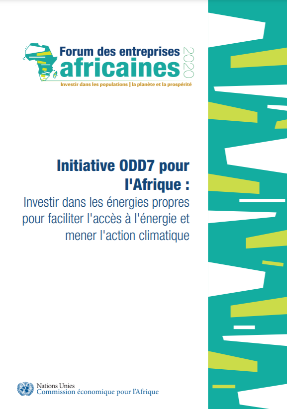 Initiative ODD7 pour l'Afrique : Investir dans les énergies propres pour faciliter l'accès à l'énergie et mener l'action climatique