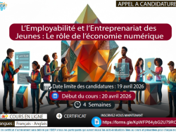 L’employabilité et l’entreprenariat des Jeunes : Le rôle de l’économie numérique