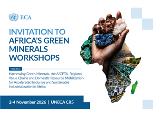 Ateliers sur les minéraux verts en Afrique
