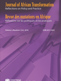 Journal of African transformation = Revue des mutations en Afrique Volume 3, Number 1 & 2, 2018/