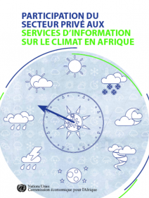 Participation du Secteur prive aux services d'information sur le climat en Afrique