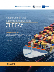 Rapport sur l’indice d’activité des pays de la ZLECAf : rapport sommaire pour Angola, Cote D'Ivoire, Gabon, Kenya, Namibia, Nigeria, and South Africa