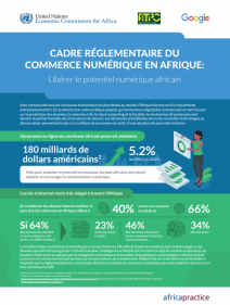 Cadre réglementaire du commerce numérique en Afrique:|blibérer le potentiel numérique africain