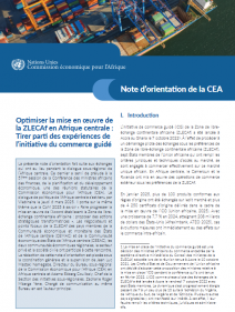Optimiser la mise en œuvre de la ZLECAf en Afrique centrale : Tirer parti des expériences de l’initiative du commerce guidé