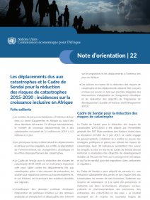 Incidences sur la croissance inclusive en Afrique