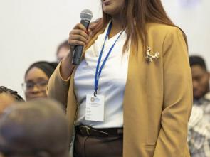 A conversation with the Executive Secretary at the Brookings Institution (Photo credit - Grant Ellis)