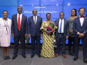 A conversation with the Executive Secretary at the Brookings Institution (Photo credit - Grant Ellis)