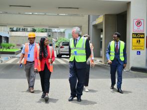 Visit to Africa Hall by Ms.Thilmeeza Hussain, director of RCNYO