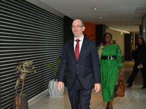 Executive Secretary Claver Gatete's meeting with Doron Avni, VP, Government Affairs & Public Policy, Emerging Markets at Google