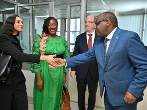 Executive Secretary Claver Gatete's meeting with Doron Avni, VP, Government Affairs & Public Policy, Emerging Markets at Google