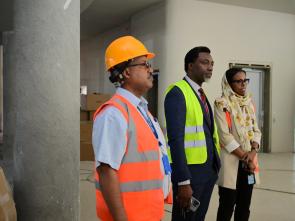 Visit to Africa Hall by Ms.Thilmeeza Hussain, director of RCNYO