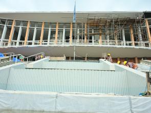 Visit to Africa Hall by Dennis Francis, President of the United Nations General Assembly