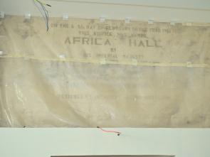 Visit to Africa Hall by Dennis Francis, President of the United Nations General Assembly