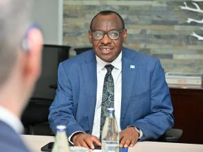 Executive Secretary Claver Gatete's meeting with Doron Avni, VP, Government Affairs & Public Policy, Emerging Markets at Google