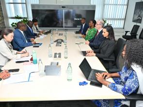 Executive Secretary Claver Gatete's meeting with Doron Avni, VP, Government Affairs & Public Policy, Emerging Markets at Google