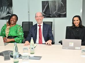 Executive Secretary Claver Gatete's meeting with Doron Avni, VP, Government Affairs & Public Policy, Emerging Markets at Google